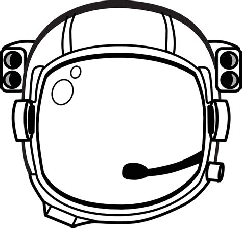 Astronaut Helmet Template Printable